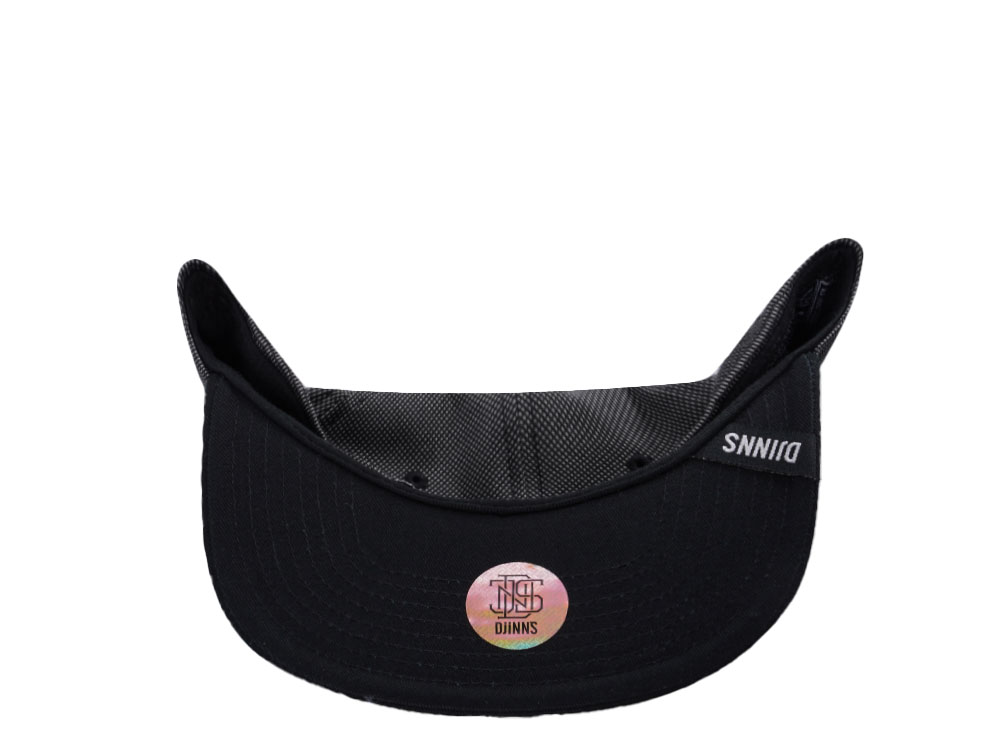 Djinns SkyNylon Grey 6 Panel Snapback Cap