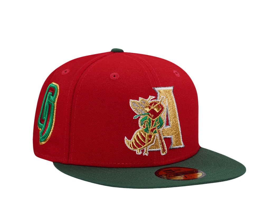 New Era Augusta Greenjackets Scarlet Edition 59Fifty Fitted Cap