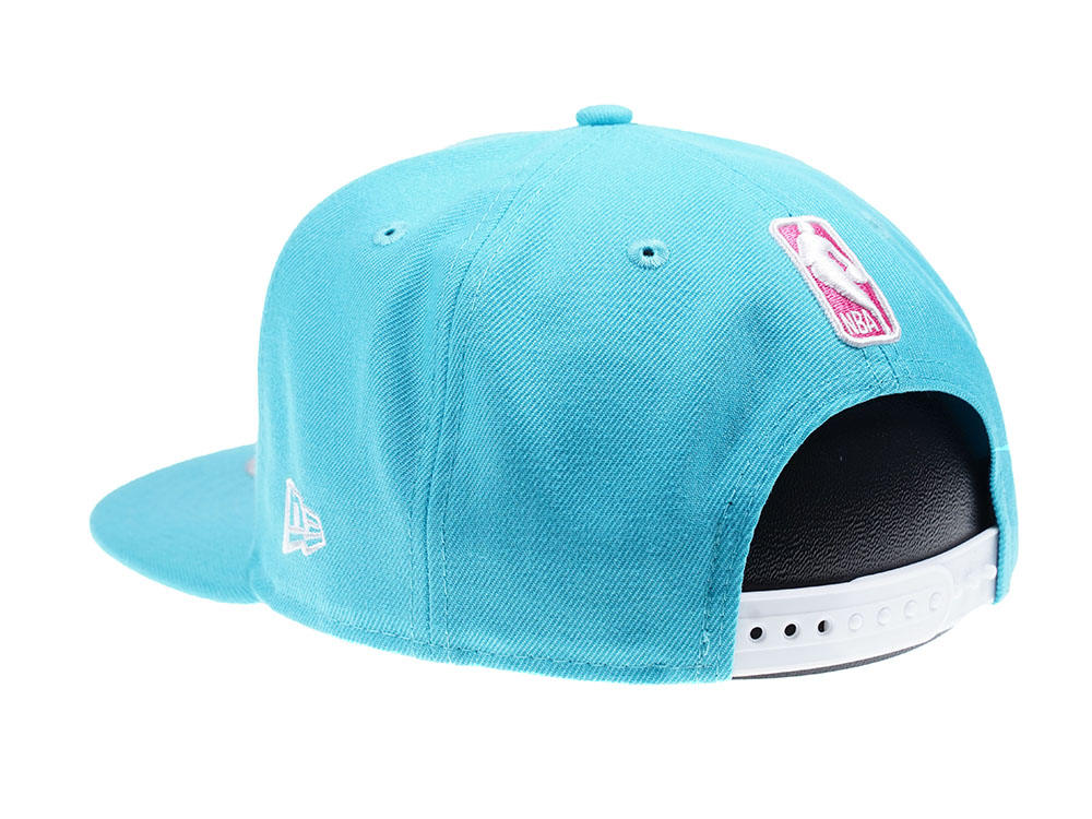 New Era Miami Heat Vice Edition Light Blue 9Fifty Snapback Cap