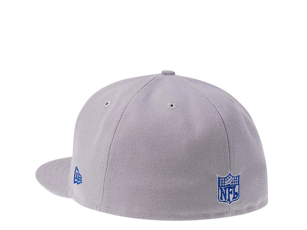 New Era Los Angeles Rams Blue Pop Throwback Edition 59Fifty Fitted Cap