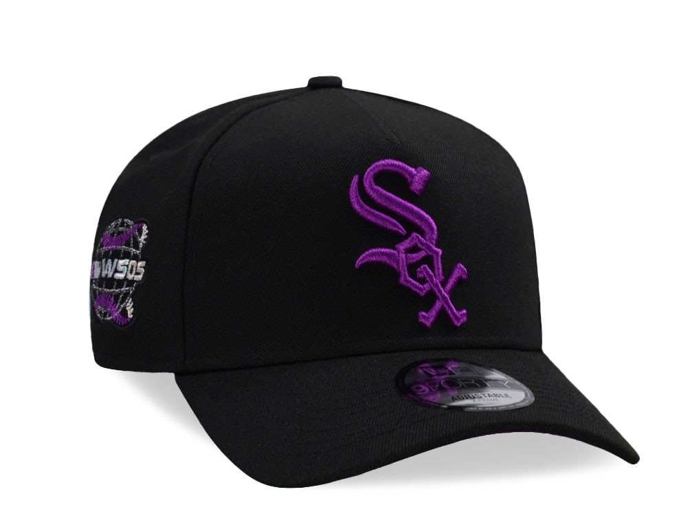 New Era Chicago White Sox World Series 2005 Purple Detail Edition 9Forty A Frame Snapback Cap