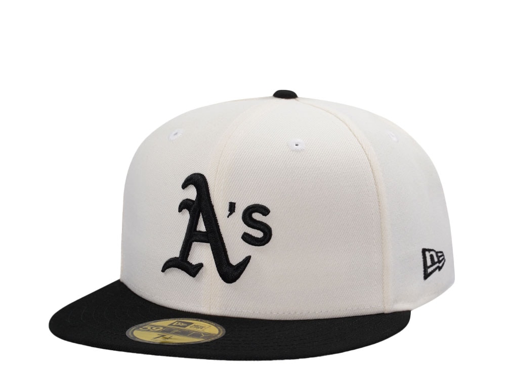 New Era Oakland Athletics Chrome Classic Two Tone Edition 59Fifty Fitted Cap