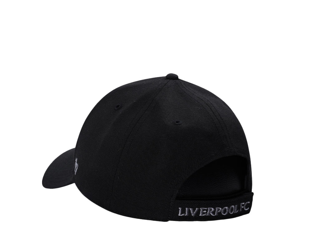 47Brand Liverpool FC Emblem Black MVP Strapback Cap