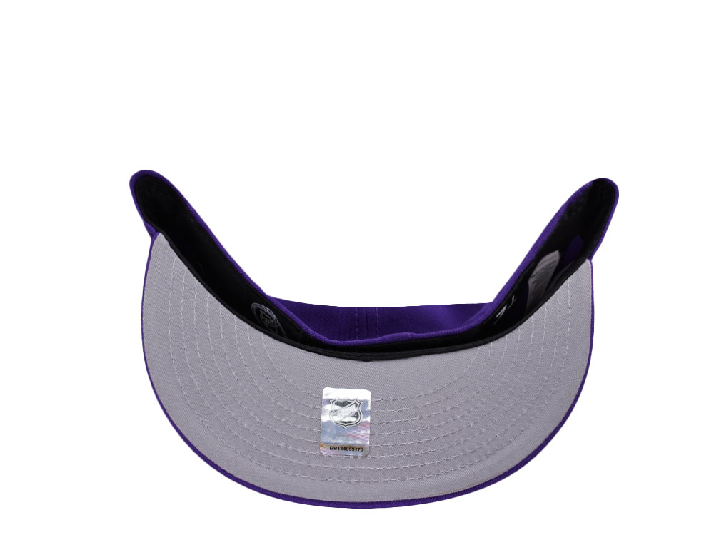 New Era Utah Mammoth Inaugural Season 2024 Purple Prime Edition 59Fifty Fitted Cap