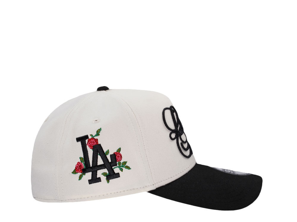 New Era Los Angeles Dodgers Chrome Black Prime Two Tone Edition 9Forty A Frame Snapback Cap