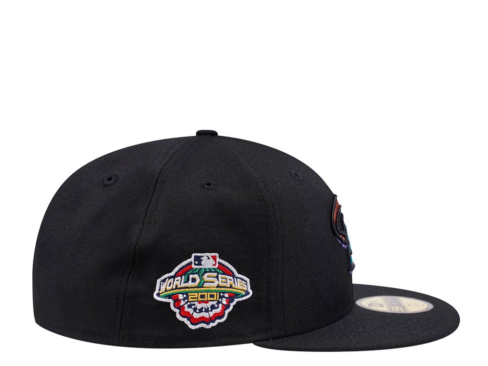 New Era Arizona Diamondbacks World Series 2001 Black and Pink Edition 59Fifty Fitted Cap