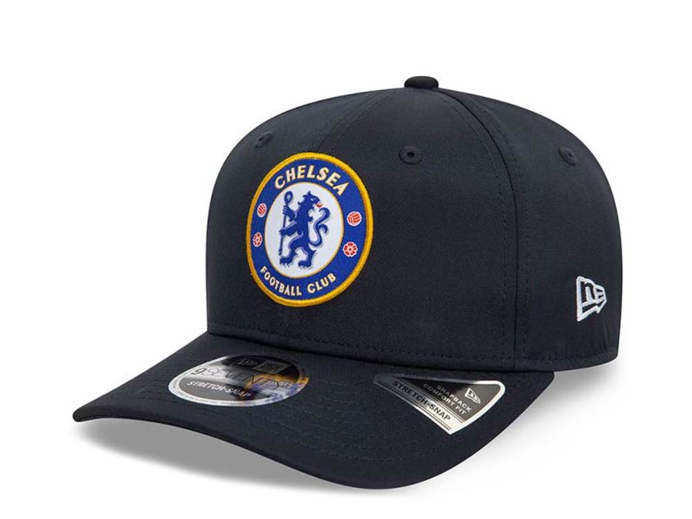 New Era Chelsea Fc Lion Crest Edition Black 9Seventy Stretch Snapback Cap