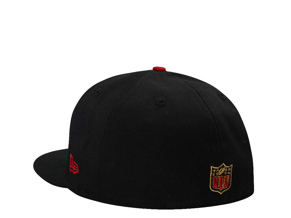 New Era San Francisco 49ers Mccaffrey Black Prime Edition 59Fifty Fitted Cap
