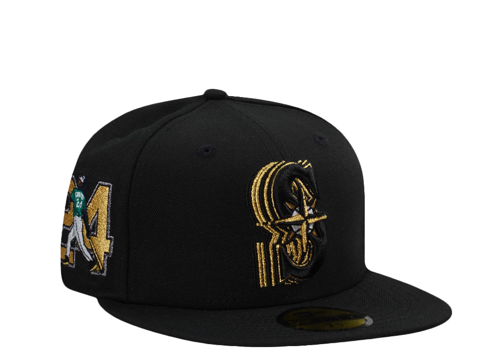 New Era Seattle Mariners Griffey Jr. Black Prime Edition 59Fifty Fitted Cap