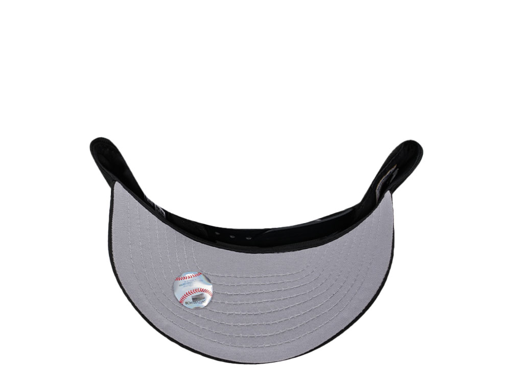 New Era Oakland Athletics Black Silver 9Fifty A Frame Snapback Cap