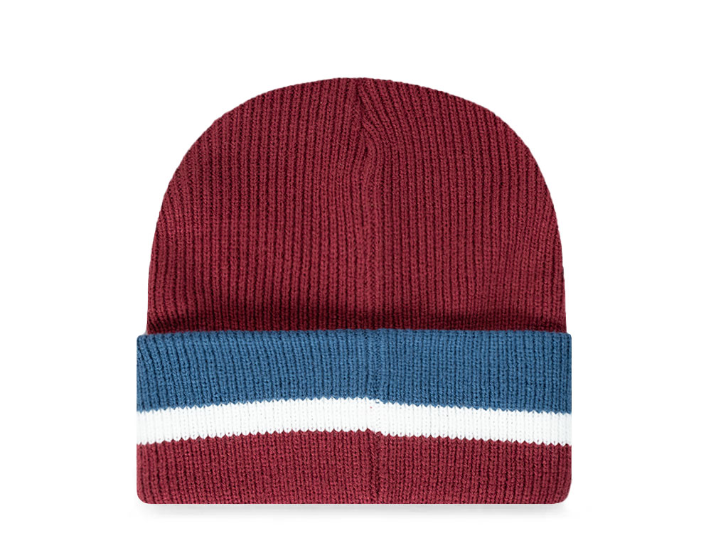 47Brand Colorado Avalanche Cardinal Split Mütze