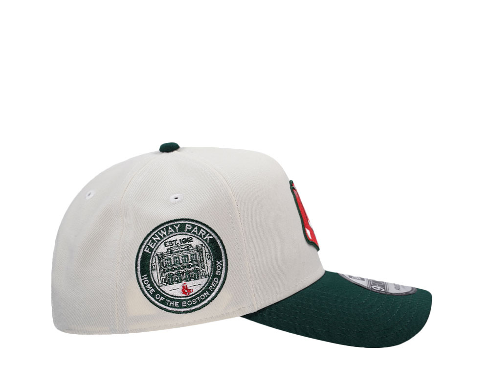 New Era Boston Red Sox Fenway Park Chrome Two Tone Edition 9Forty A Frame Snapback Cap