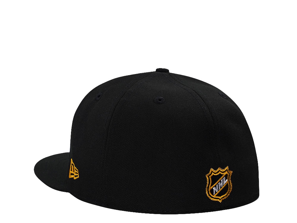 New Era Pittsburgh Penguins 50th Anniversary Black Prime Edition 59Fifty Fitted Cap