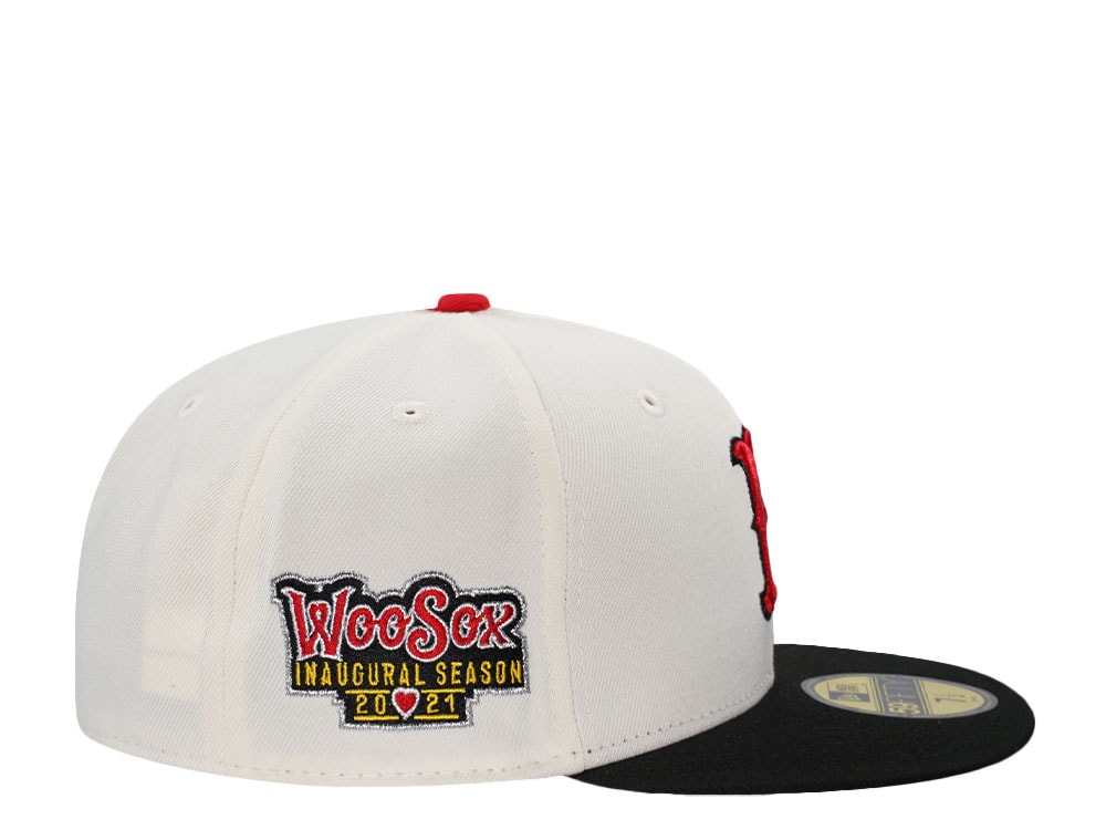 New Era Pawtucket Red Sox Chrome Two Tone Edition 59Fifty Fitted Cap