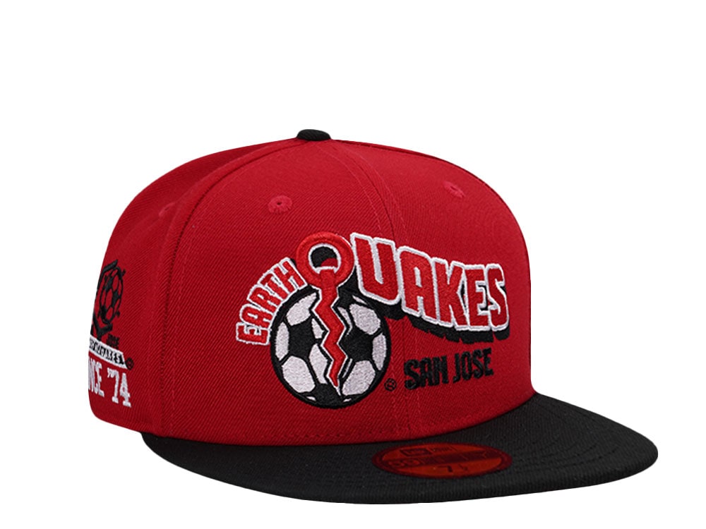 New Era San Jose Earthquakes MLS Throwback Two Tone Edition 59Fifty Fitted Cap