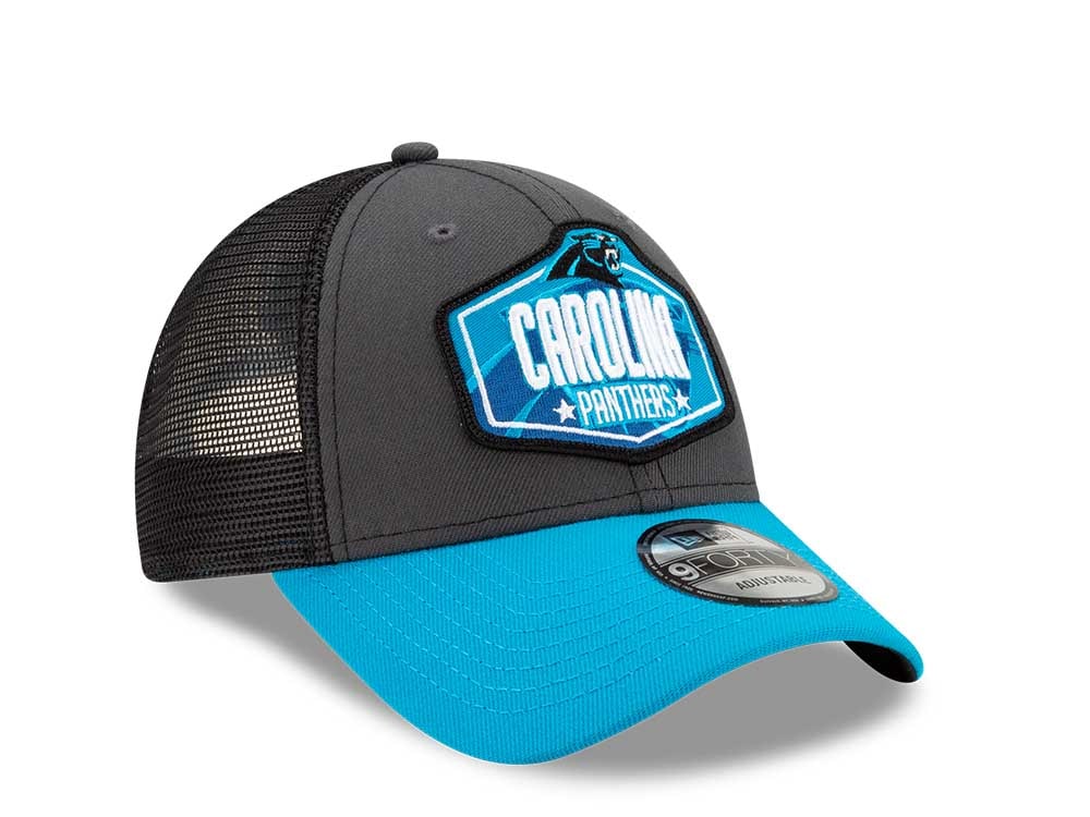 New Era Carolina Panthers NFL Draft 21 9Forty Snapback Cap