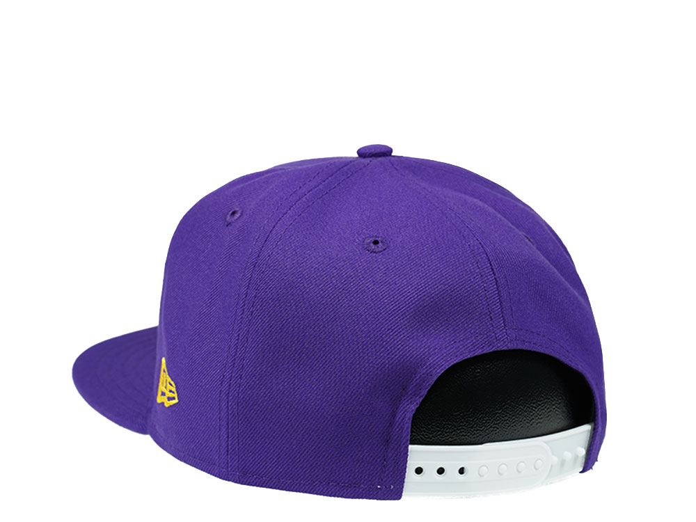 New Era Los Angeles Lakers Purple Skull Edition 9Fifty Snapback Cap