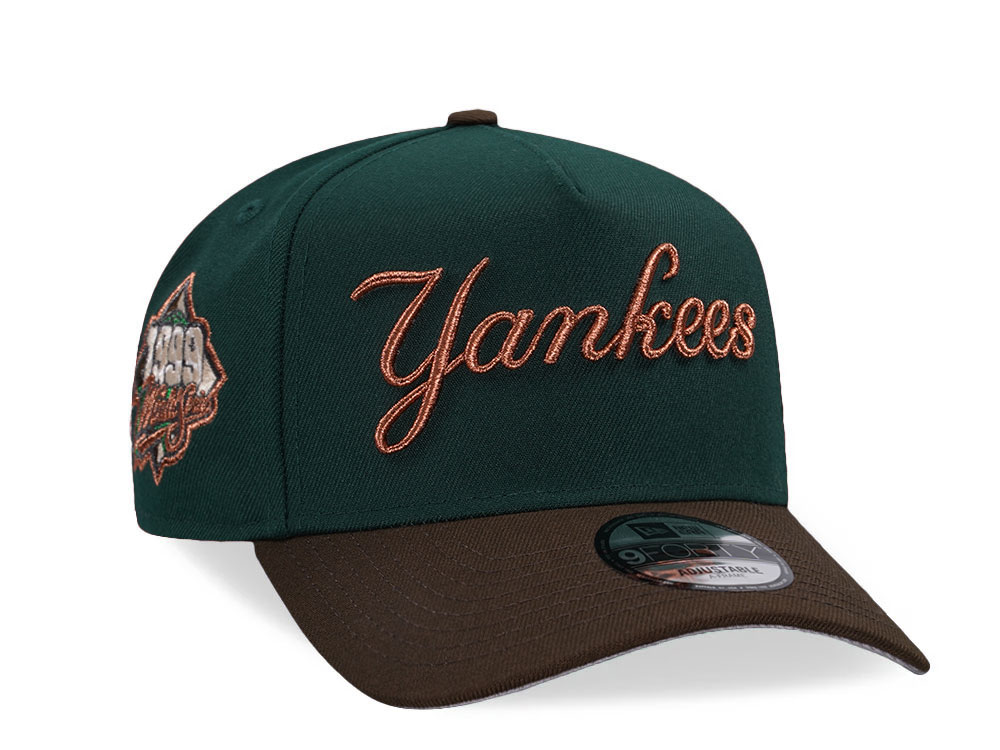 New Era New York Yankees World Series 1999 Copper Two Tone 9Forty A Frame Snapback Cap