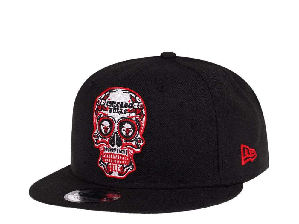 New Era Chicago Bulls Skull Edition 9Fifty Snapback Cap