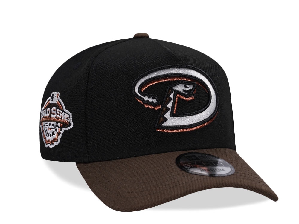 New Era Arizona Diamondbacks World Series 2001 Walnut Two Tone Edition 9Forty A Frame Snapback Cap