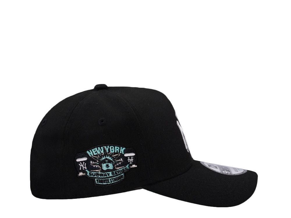 New Era New York Yankees Subway Series Black Prime Edition 9Forty A Frame Snapback Cap