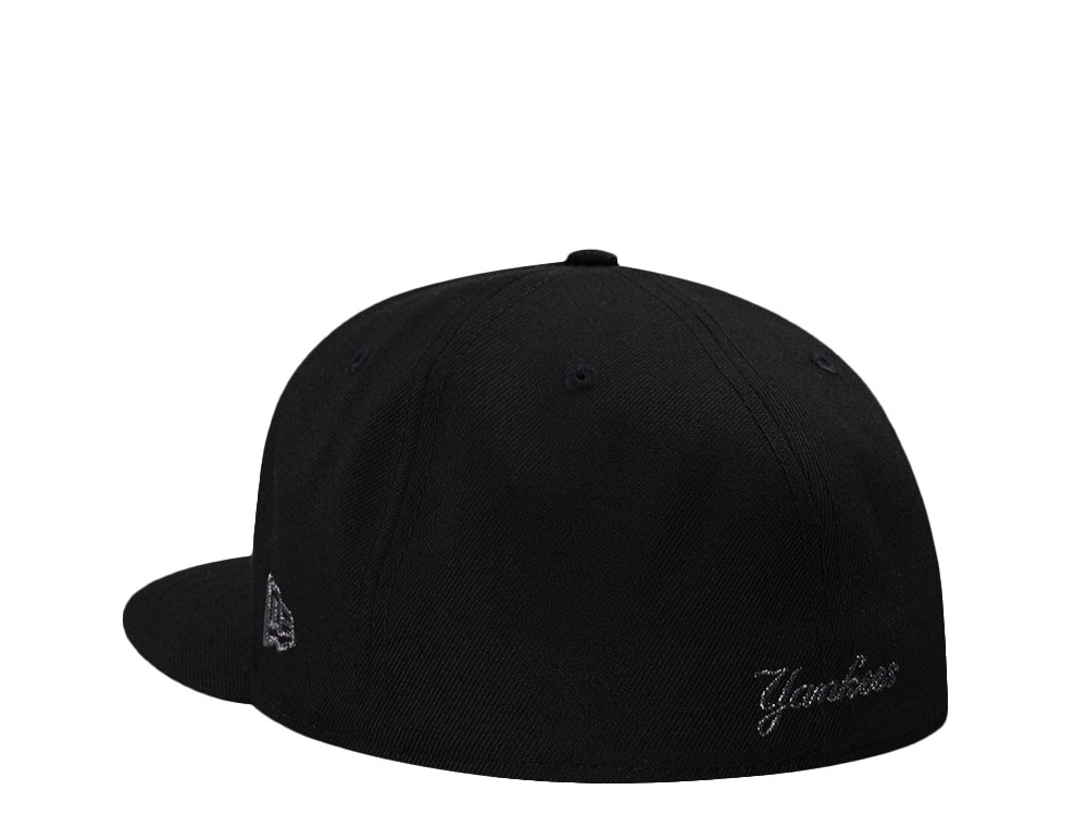 New Era New York Yankees World Series 1999 Black Pewter Prime Edition 59Fifty Fitted Cap