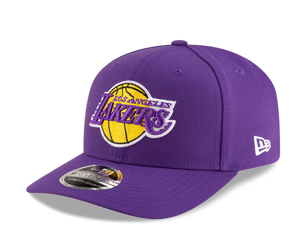 New Era Los Angeles Lakers NBA Team Purple Edition 9Seventy Stretch Snapback Cap