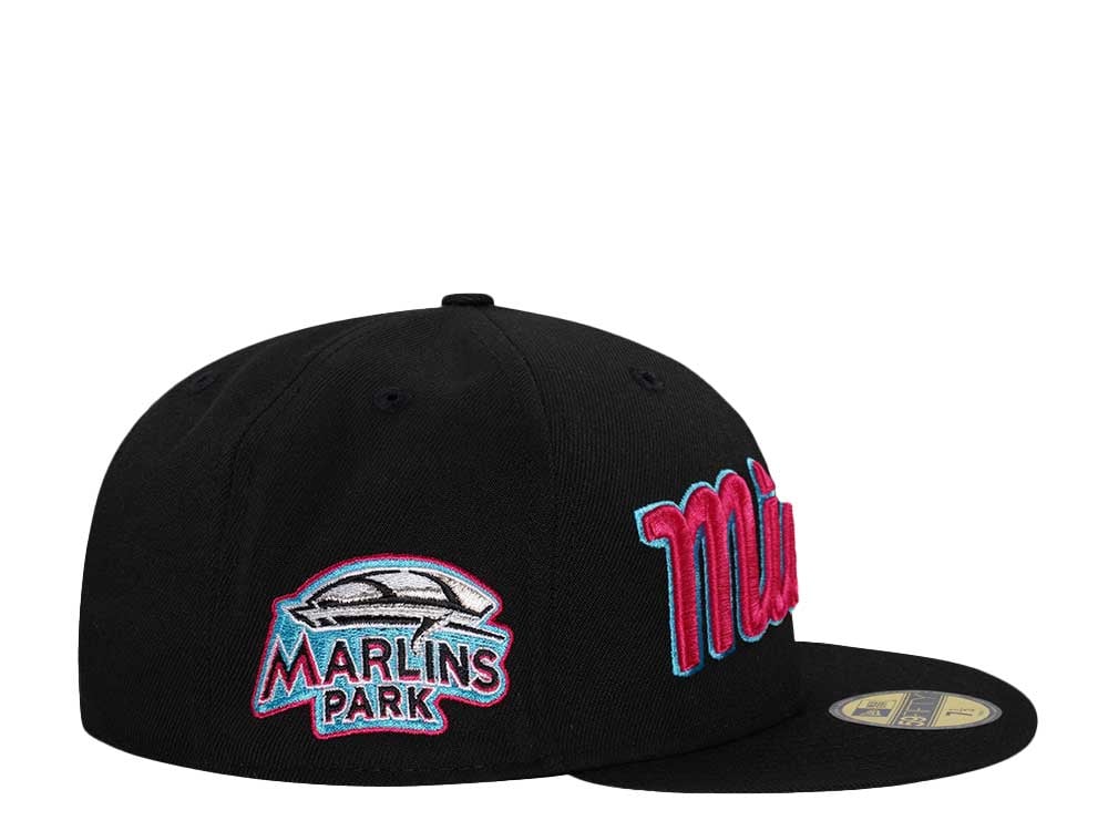New Era Miami Marlins Marlins Park Vice Edition 59Fifty Fitted Cap