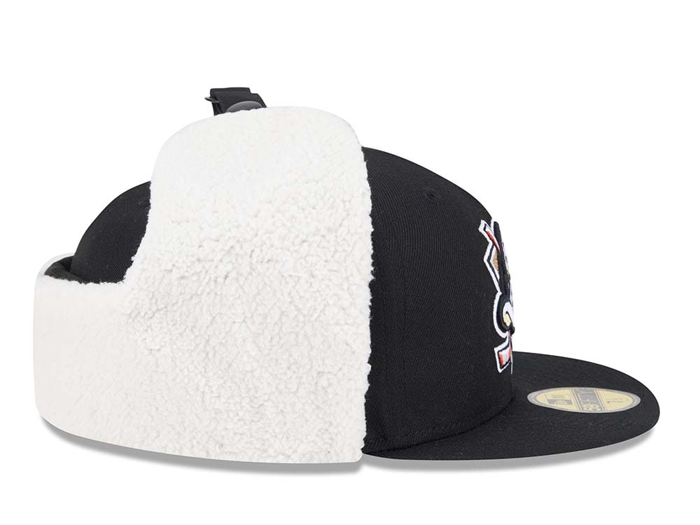 New Era Anaheim Ducks Classic Black 59Fifty Dogear Fitted Cap