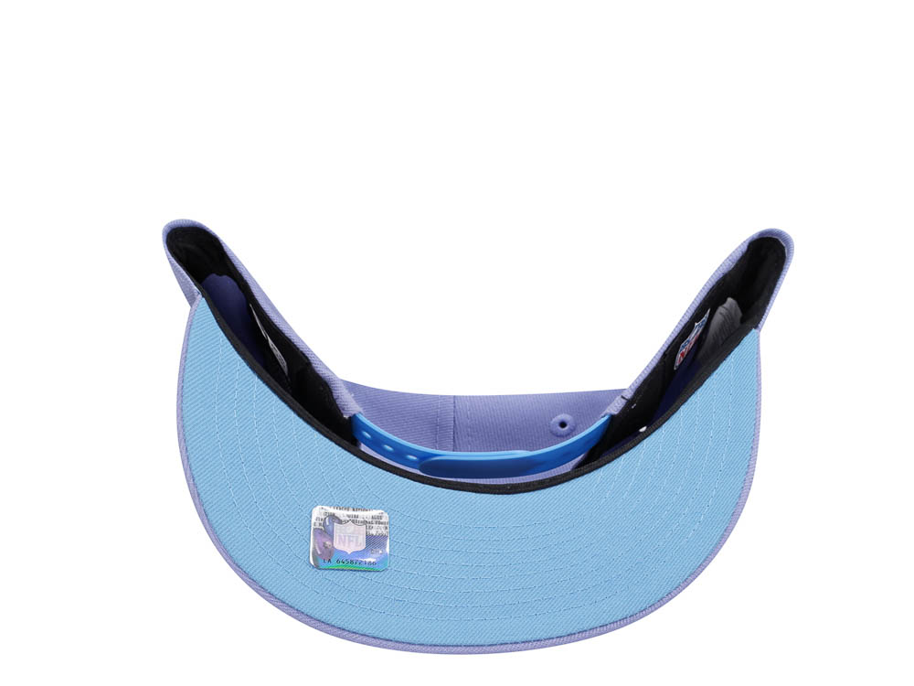 New Era Seattle Seahawks Established 1976 Purple Light Blue Edition 9Fifty Snapback Cap