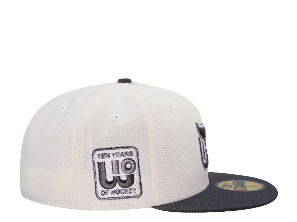 New Era Hartford Whalers 10th Anniversary Chrome Two Tone Edition 59Fifty Fitted Cap