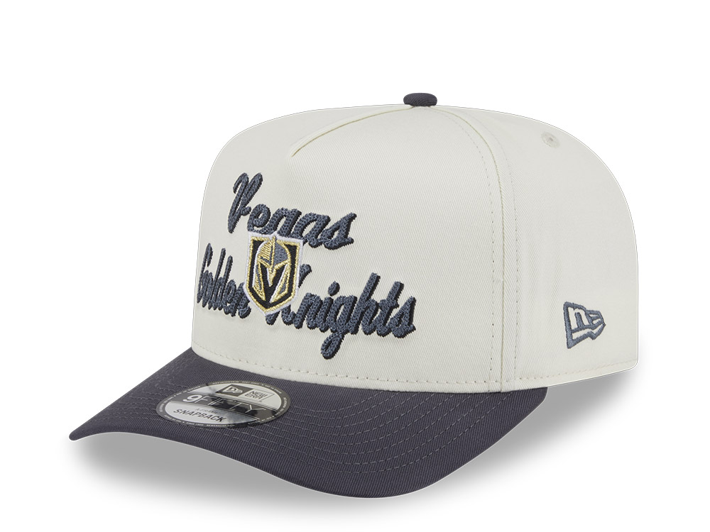 New Era Vegas Golden Knights Chainstitch 9Fifty A Frame Snapback Cap