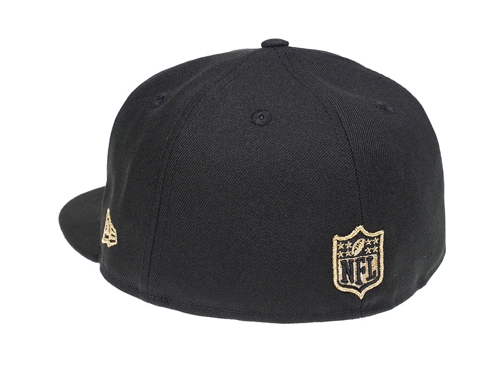 New Era Seattle Seahawks All About Black and Gold Edition 59Fifty Fitted Cap