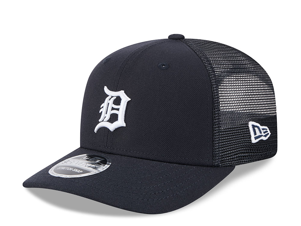 New Era Detroit Tigers Black Edition 9Seventy Trucker Snapback Cap