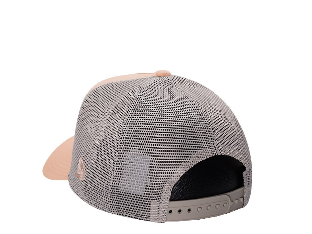 New Era Los Angeles Dodgers Peach Prime Edition 9Forty A Frame Trucker Snapback Cap