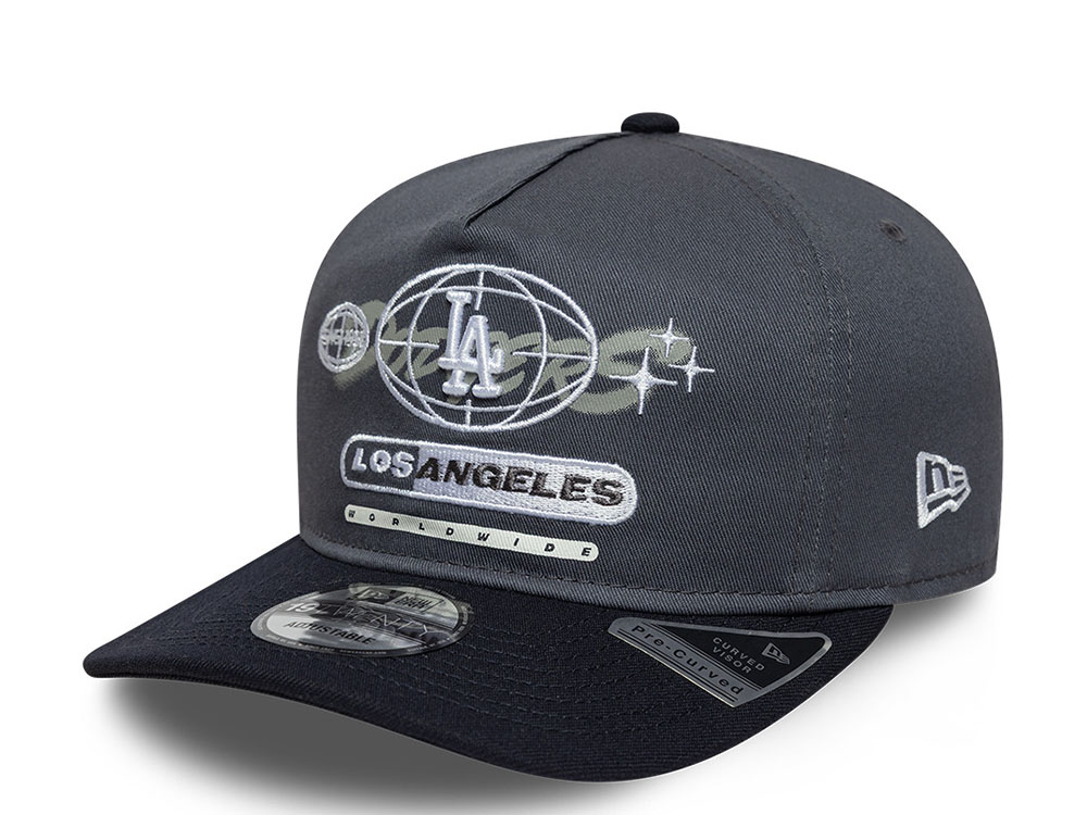 New Era Los Angeles Dodgers Graphic Gray Two Tone Edition 19Twenty Snapback Cap