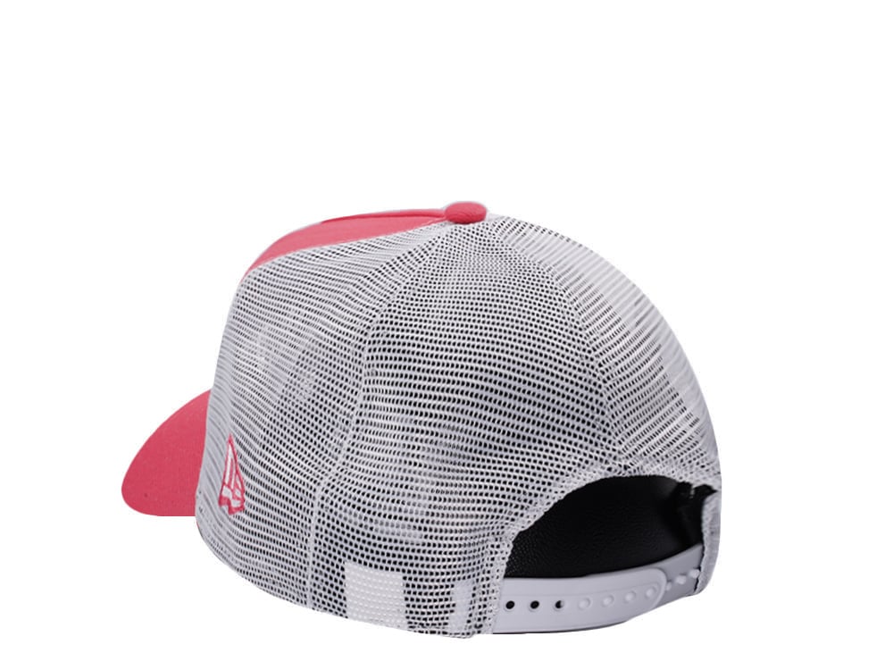 New Era Inter Miami Coral Prime Edition 9Forty A Frame Trucker Snapback Cap