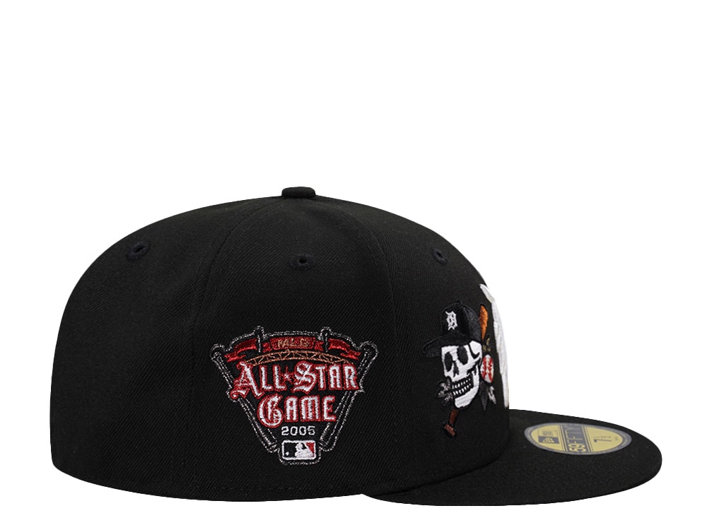 New Era Detroit Tigers All Star Game 2005 Tattoo Black Prime Edition 59Fifty Fitted Cap