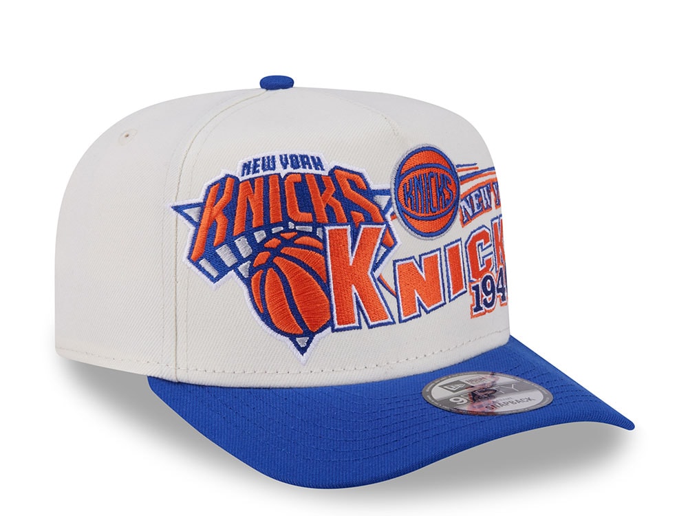 New Era New York Knicks 1946 Classic Edition 9Fifty A Frame Snapback Cap