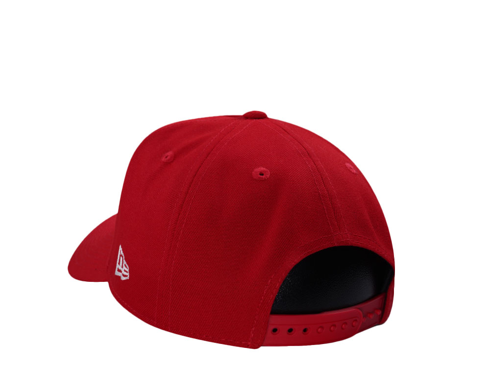 New Era Detroit Red Wings Farewell Season Scarlet Prime Edition 9Forty A Frame Snapback Cap