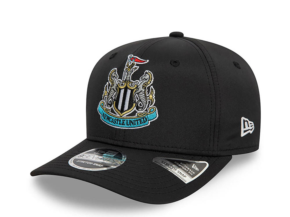 New Era Newcastle United Fc Core Black 9Seventy Stretch Snapback Cap