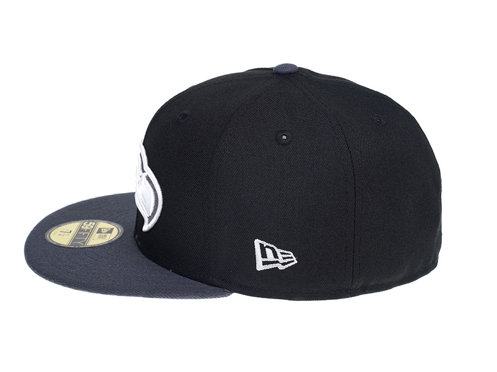 New Era Seattle Seahawks Two Tone Gray  Edition 59Fifty Fitted Cap