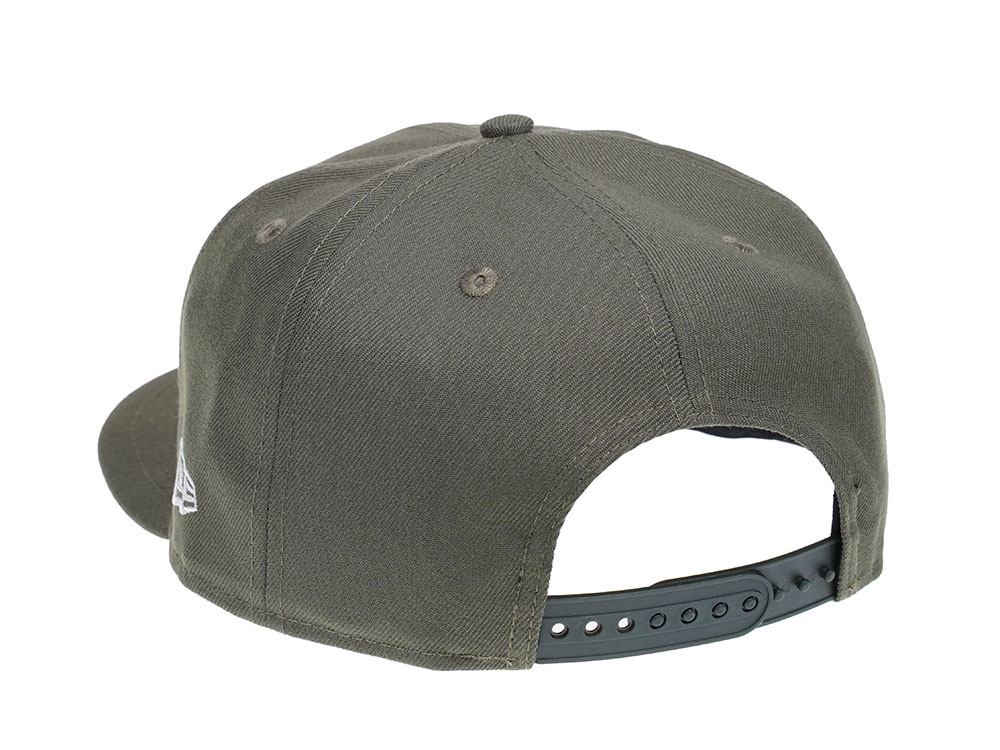 New Era New England Patriots Olive 9Fifty Snapback Cap
