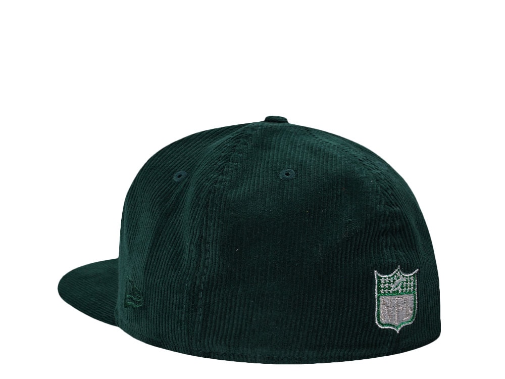 New Era Philadelphia Eagles Go Birds Corduroy Throwback Edition 59Fifty A Frame Fitted Cap