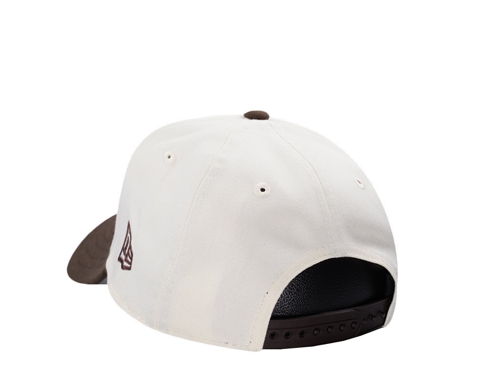 New Era Houston Astros 40th Anniversary Cow Burnt Wood Two Tone Edition 9Forty A Frame Snapback Cap