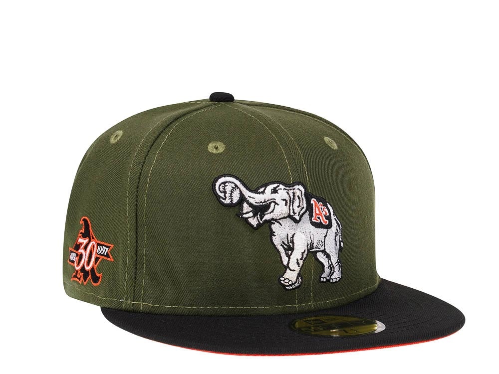 New Era Oakland Athletics 30th Anniversary Rifle Two Tone Edition 59Fifty Fitted Cap