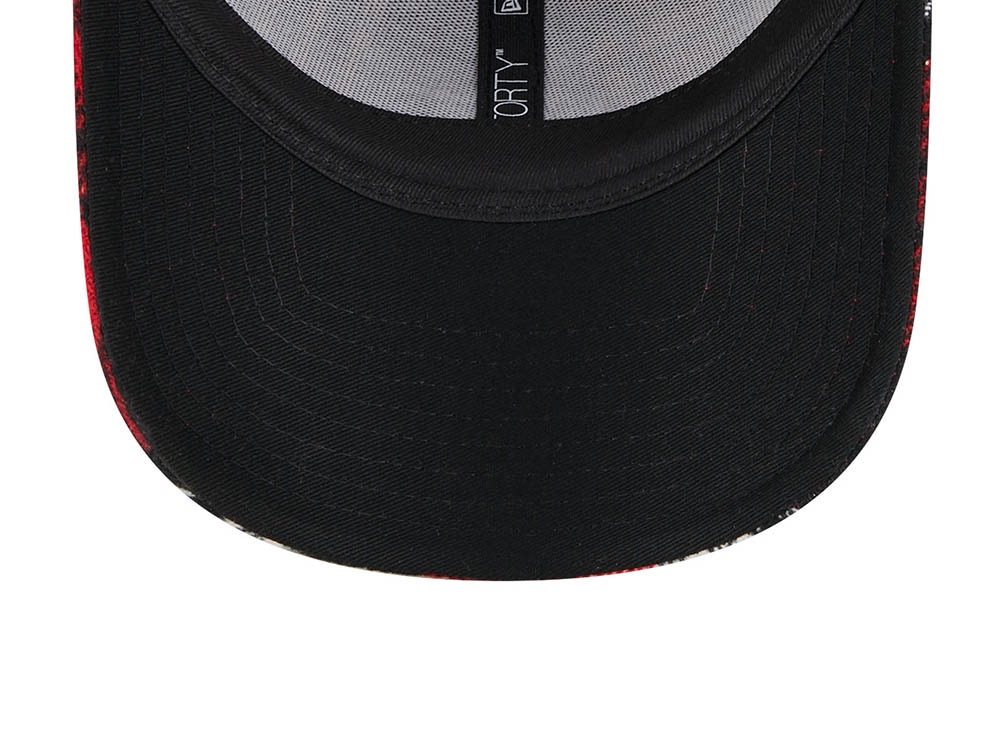 New Era Los Angeles Dodgers Checkered Red 9Forty Strapback Cap