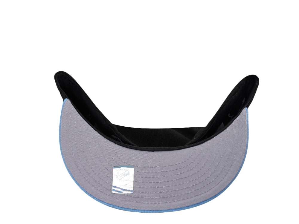 New Era Utah Mammoth Metallic Sky Blue Two Tone Edition 59Fifty Fitted Cap
