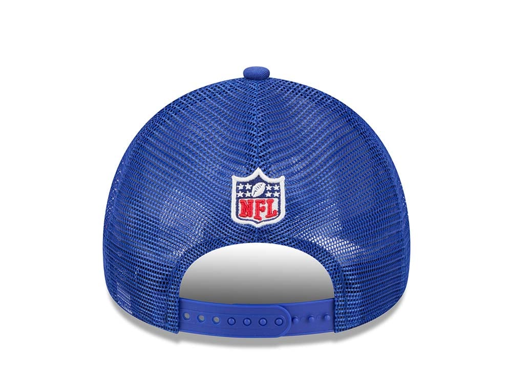 New Era New England Patriots Sideline 2024 9Forty A Frame Trucker Snapback Cap