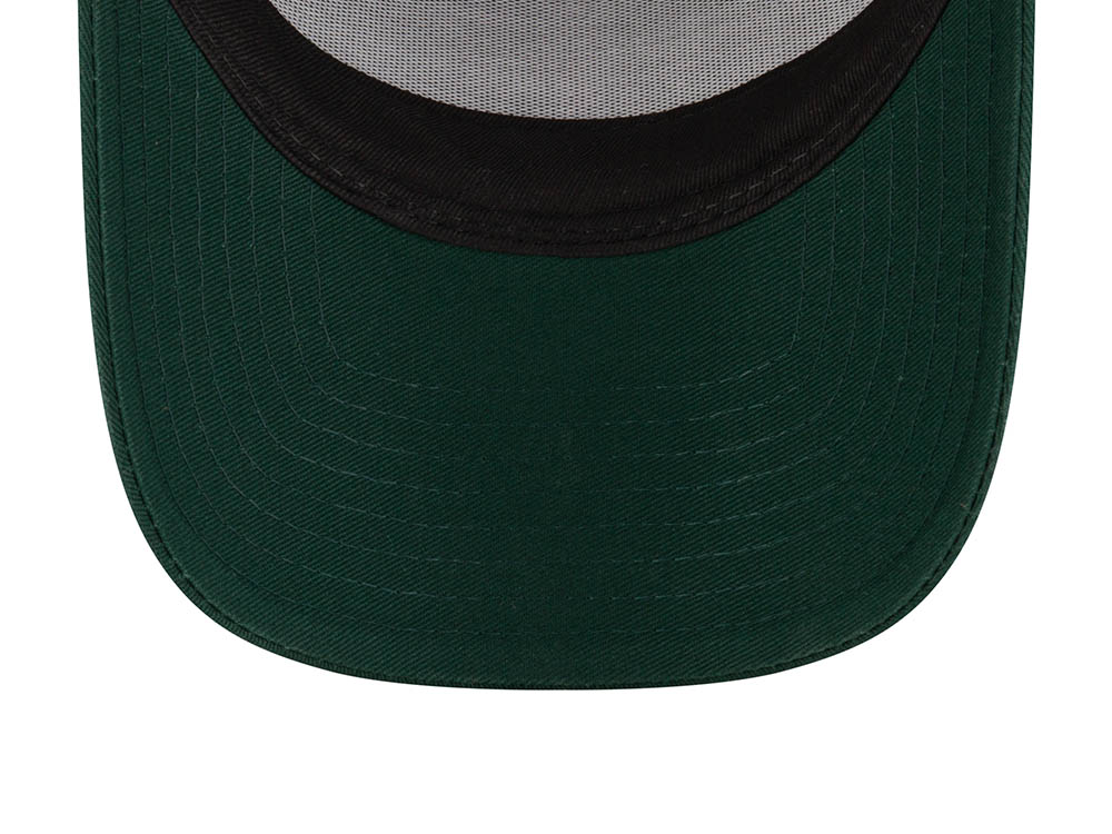 New Era Sport Fishing Patch Green 9Forty A Frame Trucker Snapback Cap